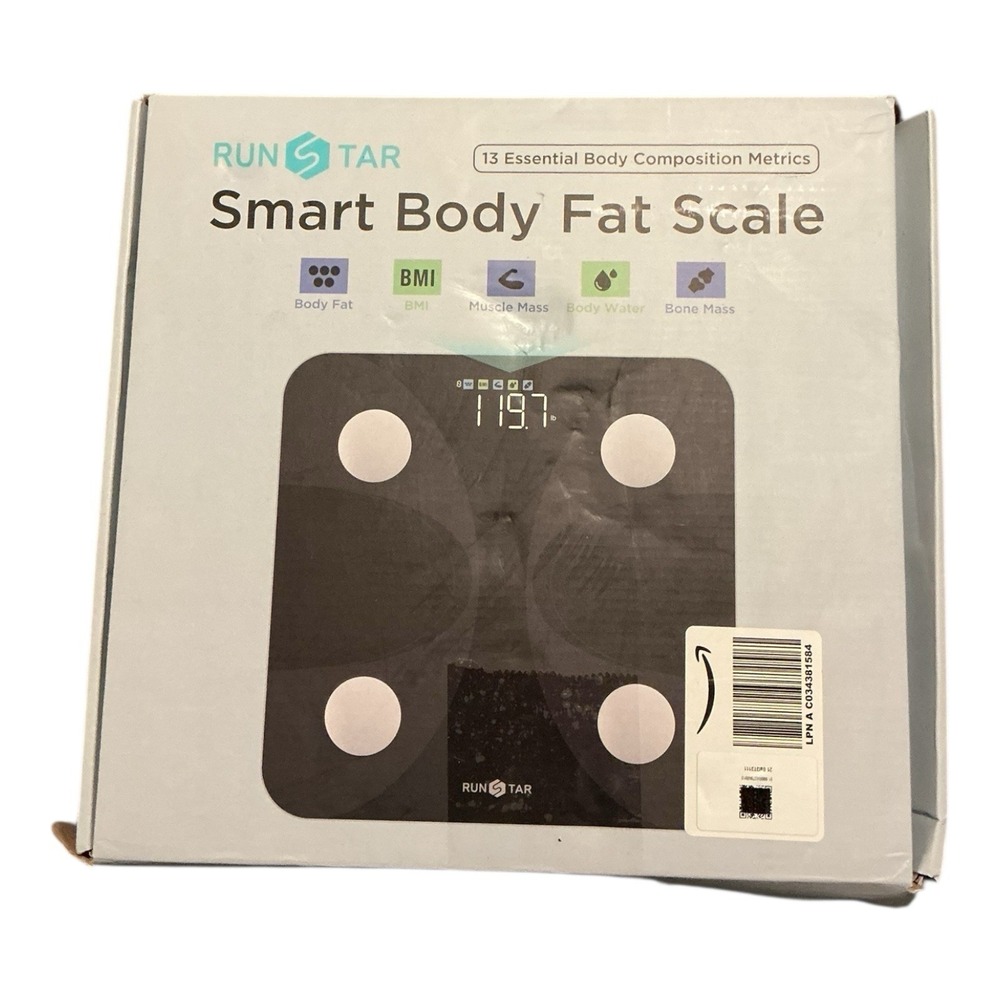 Runstar‎ - Smart Body Fat Scale (FG2431WB) - Digital BMI Scale